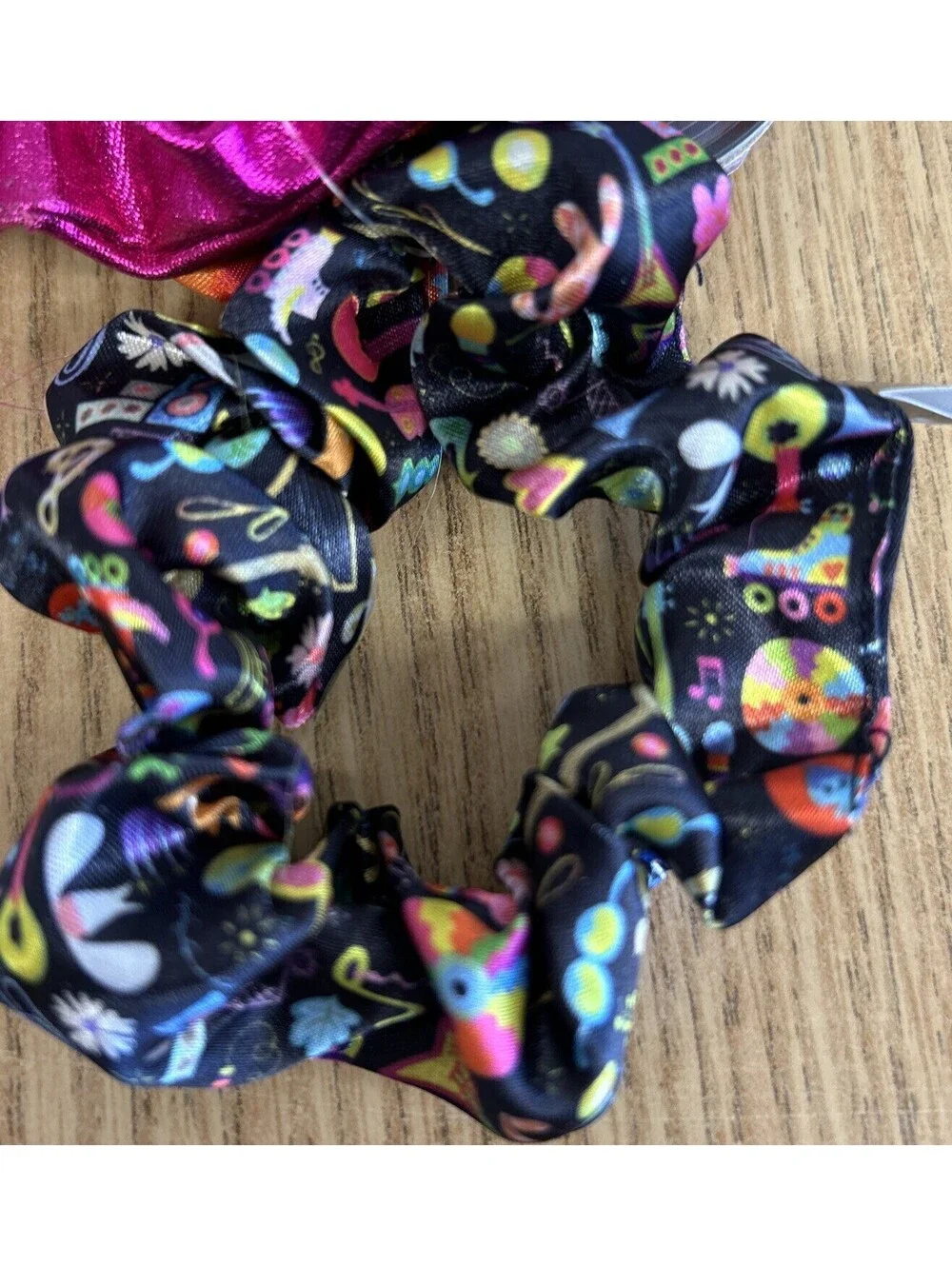 Dreamworks Trolls World Tour Scrunchies. Set Of 3. New Never Used